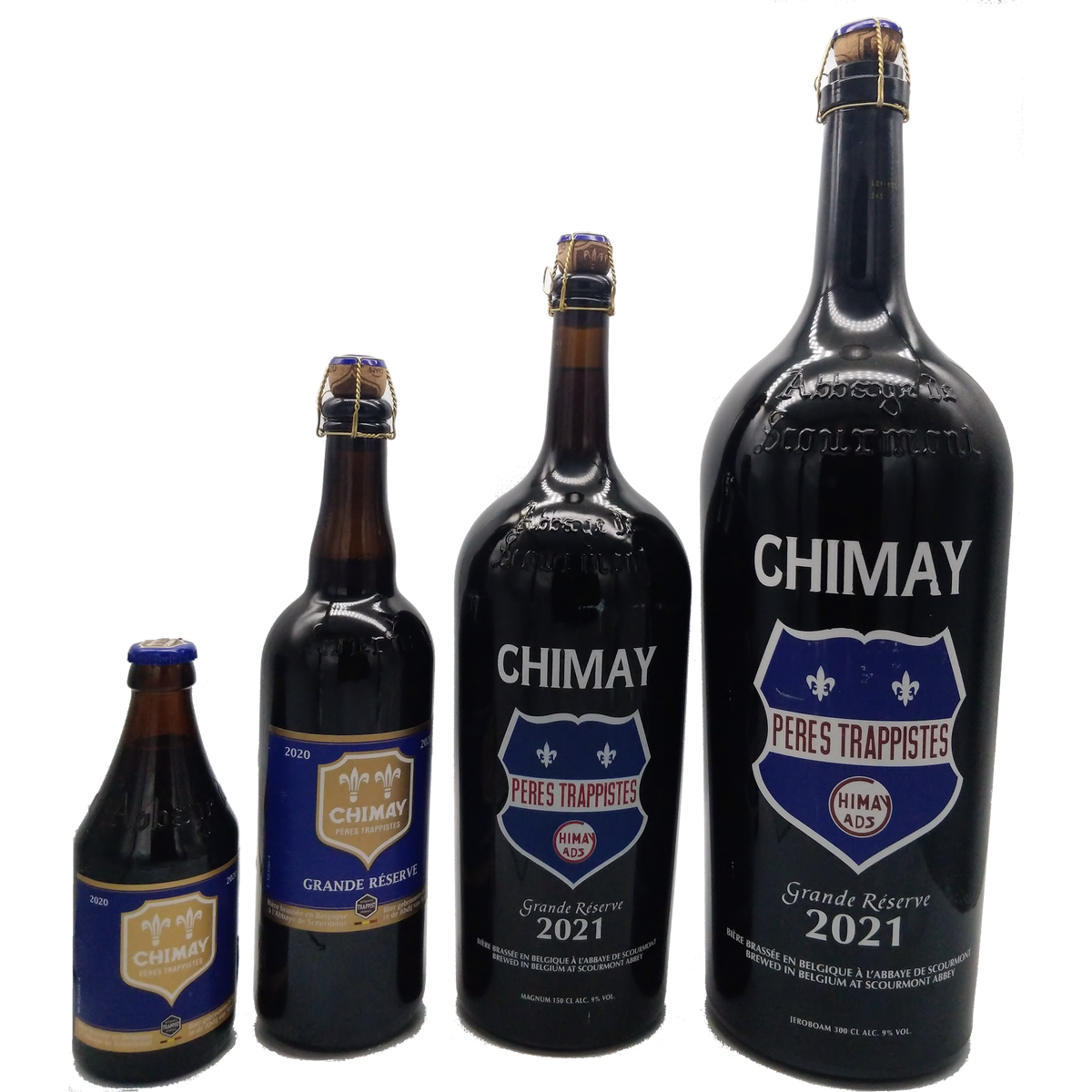 Chimay Grande Réserve (Blue) 9% - Magnum flaske 6L