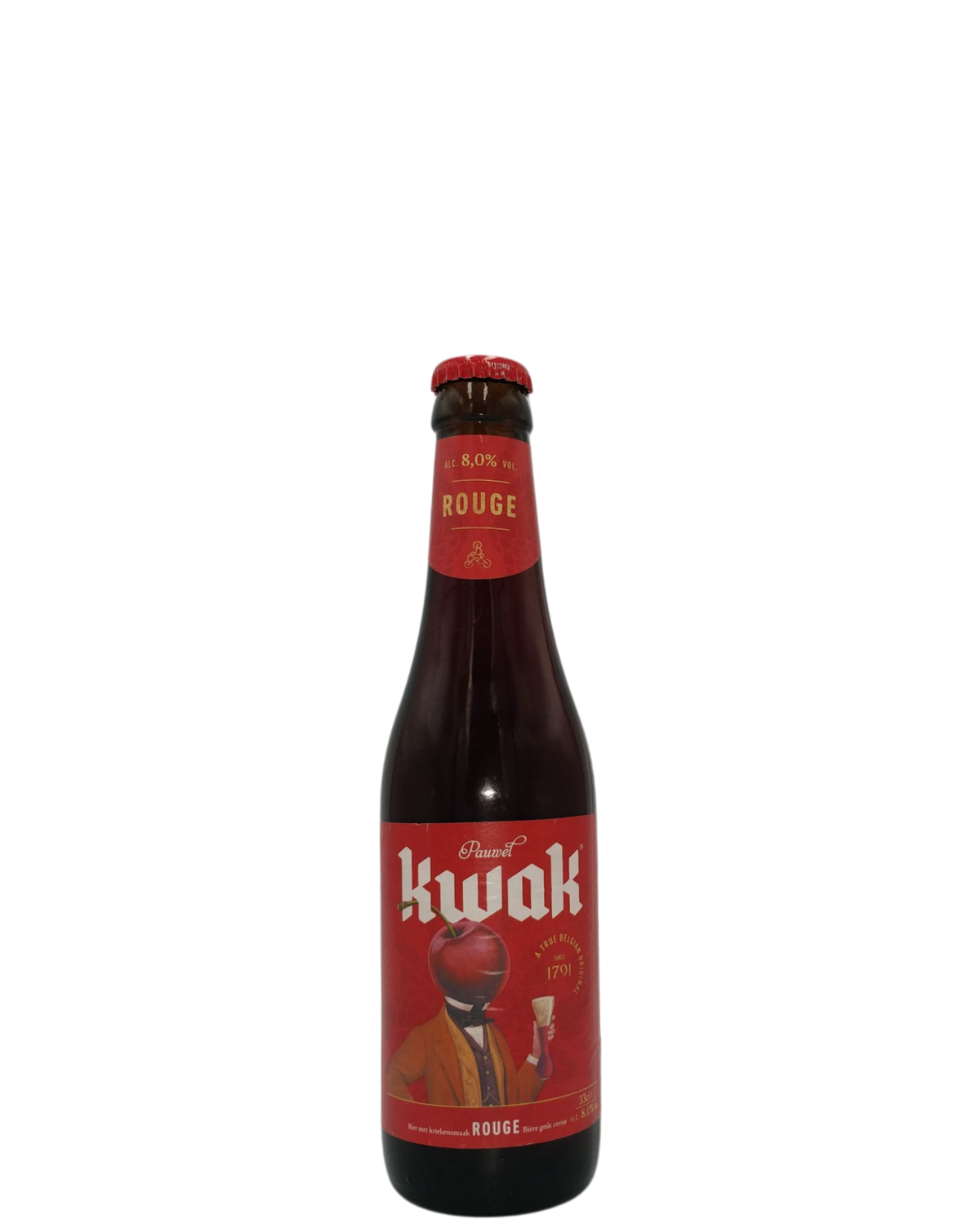Kwak Rouge 8% 33cl