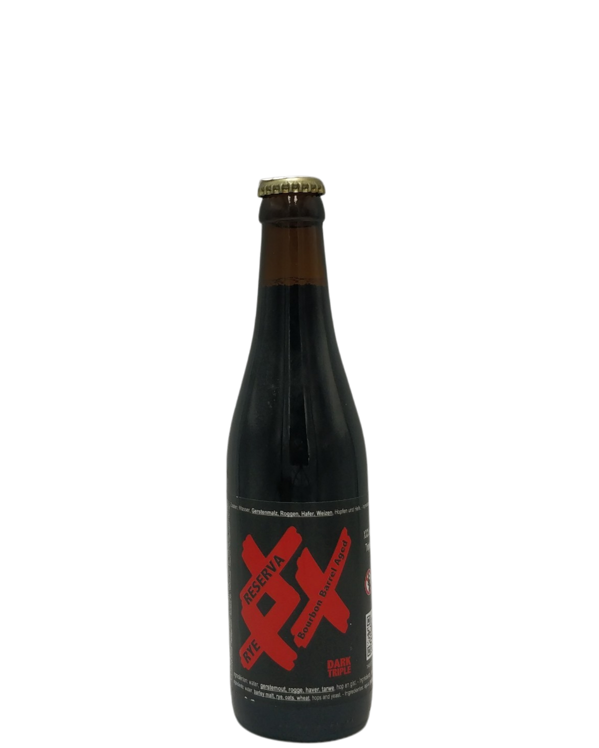 XXX Rye Triple Reserva Bourbon BA 10% 33cl