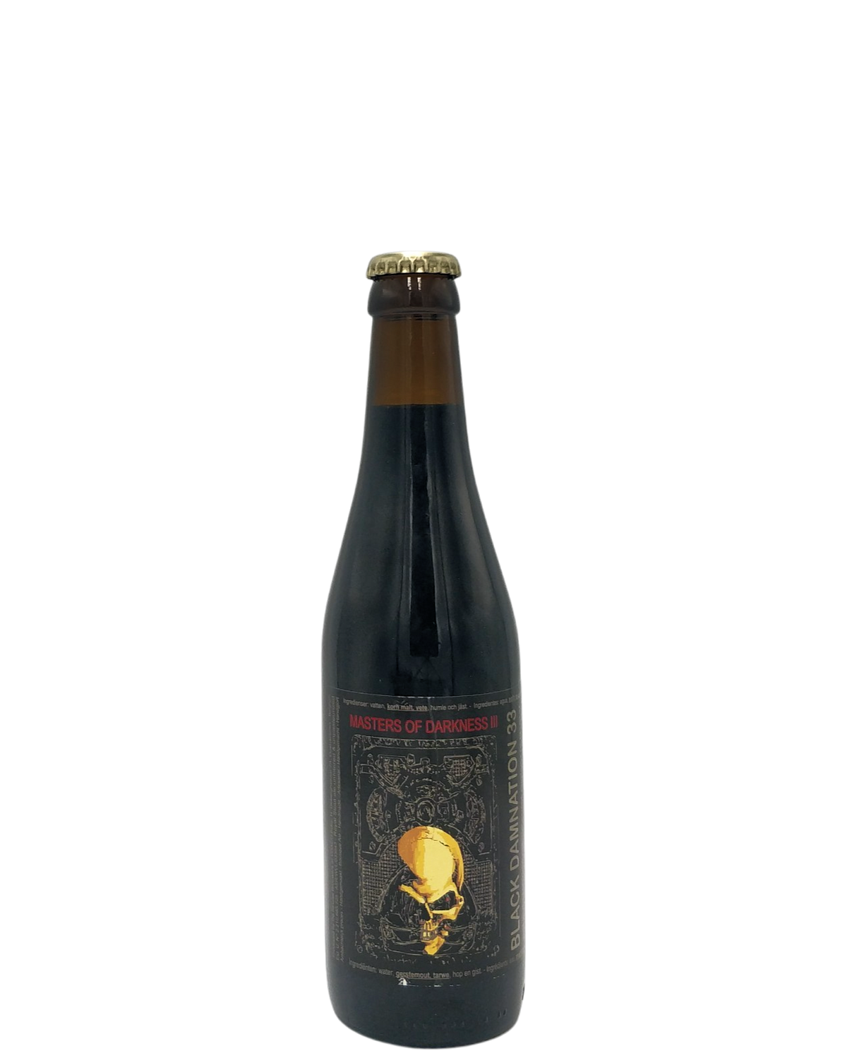 Black Damnation 33 - Masters of Darkness III (BA Islay peated whisky) 12% 33cl