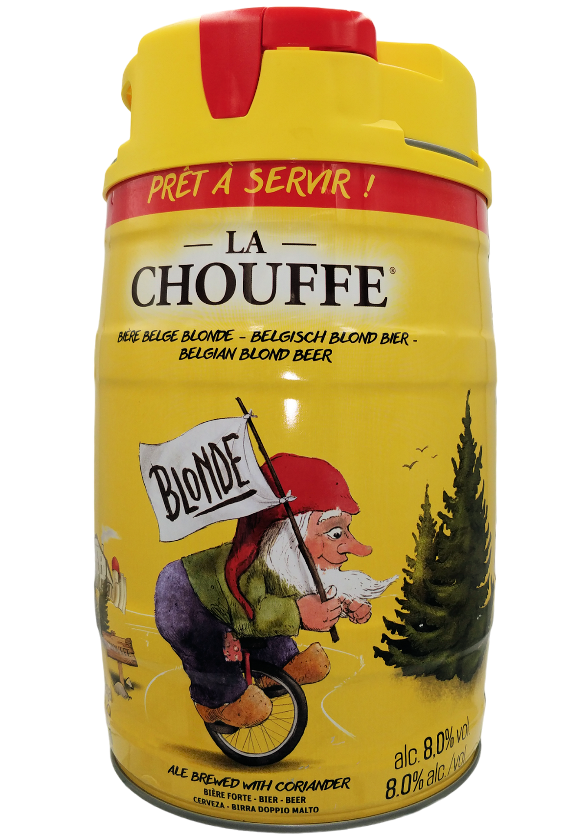 La Chouffe Blond 8% 5L (Partykeg)