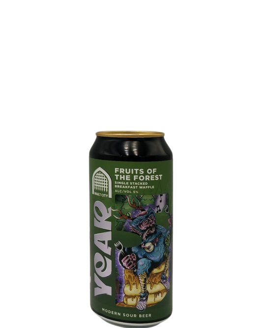 Year 5 - Fruits of the Forest Single-Stacked Breakfast Waffle 5% 44cl
